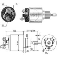 AUTOMATICO RELE MOTOR PARTIDA BOSCH RENAULT-CITROEN 12V  - ZM672