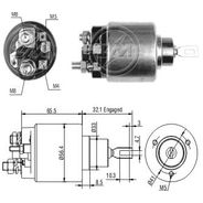 AUTOMATICO RELE MOTOR PARTIDA BOSCH PORCHE 12V  - ZM771