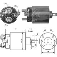 AUTOMATICO RELE MOTOR PARTIDA HITACHI CORSA-VECTRA 96-00  - ZM410