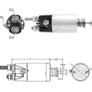 AUTOMATICO RELE MOTOR PARTIDA MITSUBISHI SCANIA 124 24V  - ZM6897