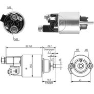 AUTOMATICO RELE MOTOR PARTIDA DENSO COROLLA ALTIS 03-09   - ZM5708