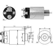AUTOMATICO RELE MOTOR PARTIDA MITSUBISHI L200-PAJERO 98.. - ZM4993