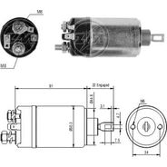 AUTOMATICO RELE MOTOR PARTIDA BOSCH CHEVETTE 12V  - ZM524
