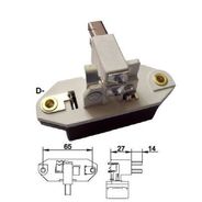 REGULADOR VOLTAGEM ALTERNADOR GM /FIAT/CITROEN 14V 75APRO 2 PCS ) - IKR533