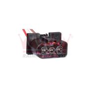 CHICOTE REPARO ELETROVENTILADOR 03 VIAS FEMEA  VW GOL GV  BORA  GOLF  NEW BEETLE  POLO - RAINHA DAS SETE - ETE5711