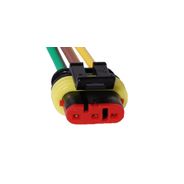 CONECTOR SENSOR TEMPERATURA UNO/PALIO 3VIAS FEMEA - ETE7735