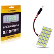 LAMPADA LED PLAC 18LED S12V(BRANCO)T10 - TP5018
