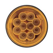 LANTERNA 10 LEDS PARA SUPOR TRASEIRA UNIVERSAL AMARELA  - PRL07600061