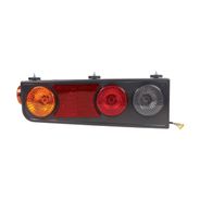 SUPORTE LANTERNA TRASEIRA  TRICOLOR SUPORTE COM TRIANGULO E RÊ FUMÊ LE - PRL20386610LE