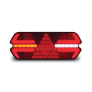 LANTERNA TRASEIRA TRIPLO X HALO LIGHT 24V COM HASTE  - PRL14526247