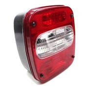 LANTERNA TRASEIRA BOJO COM FIOS CAMINHAO VW VERMELHA CRISTAL  - PRL04824907