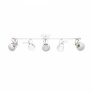 Trilho Spot Branco P/5 Lamp. E27 - Itamonte