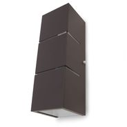 Arandela Marrom Efeito Cima/Baixo Ref.AR118/2 - Hansa
