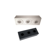 Plafon Sobrepor Quadrado Pigmentado PAR20 Ref.7662 Damlux