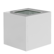 Arandela Branco Box Externa Ref.AR104 - Hansa