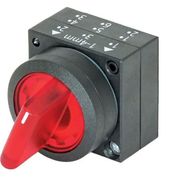 Botão Frontal 3SB30 01-2DA21 2X45 Com Trava Vermelho - Siemens