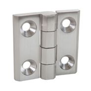 Dobradiça Plana Externa Inox Abertura 180° - Tasco