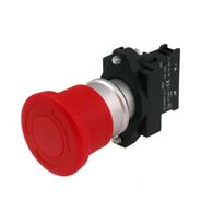 Botão Cogumelo 3SB6 Modular Vermelho 1NF Impulso - Siemens