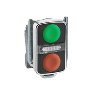 Botão Cabeçote 22mm Duplo Comando Sinalizador Central ZB4BW7A3740 - Schneider