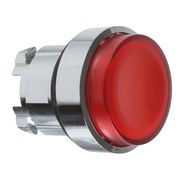 Cabeçote Para Botão 22mm Metálico Luminoso Saliente BA9S ZB4BW14 - Schneider