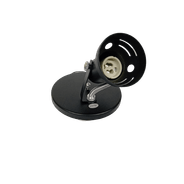 Spot Dicroica Sobrepor Spot Bugle Preto Ref.112/1 - Thema