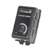 Dimmer Rotativo Bloco Bivolt S/ Chave Off C/Caixa Protecao 3000w Pt Ref.623 - Rima