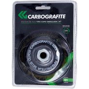 Escova Aço Tipo Copo Ondulada 4" - Carbografite