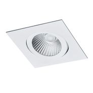 Spot Incandescente Embutir Quadrado Branco Fosco Par20 Ref. MS1085/1 - Bella Luce