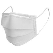 Máscara Descartável Com Elástico E Clip Nasal- 50 Unid - Mil