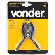 Grampo Multiuso C/Mola 4" Aperto.Rapido Gc400 - Vonder