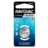 Pilha Botão Lithium CR2025 – Rayovac