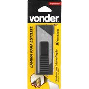 Lâmina P/ Estilete Trapezoidal Com 10 Peças - Vonder