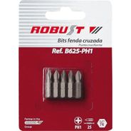 Bits Phillips B625-PH3 (Cartela com 5 pecas) PH3 - Robust