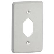 Placa 2x4 1Tomada Silentoque 54396 - Pial