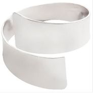 Argola para Guardanapo bracelete - Prateado