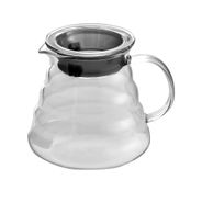 Jarra vidro para café resistente ao calor Compativel com V60
