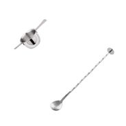 Dosador e colher bailarina para drinks -  inox