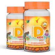 Vitamina D Infantil: 120 cápsulas mastigáveis p/ 60 dias + ebook