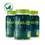 Kit Spirulina - 90 dias - 180 cápsulas + ebook