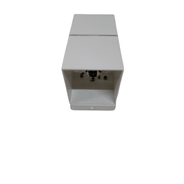 Arandela AR-256/14V Aluminio Branco Facho Para Cima E Para Baixo 7,5x14CM Para 1 G-9 Belly Lu