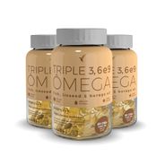 Kit Triple Ômega: Ômega 3, 6 e 9 - 90 dias - 180 Cápsulas + ebook