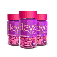 Kit Eleve Hair: Vitamina Para Cabelo - 90 dias - 90 Cápsulas + ebook