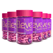 Eleve Hair: Vitamina Para Cabelo - 180 dias - 180 Cápsulas