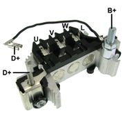 PLACA RETIFICADORA ALTERNADOR ISKRA  PARA TRATOR MASSEY FERGUSON -GAUSS- GA1328