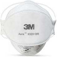 Respirador Descartavel Aura 9320PFF2 Sem Valvula Ca 30592 - 3M