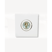 Spot Dicroica Emb. Quad. S/Recuo MF 159 Dirigível Branco P/Mini Dircroica - Metal Técnica
