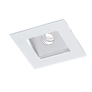 Spot Dicroica Embutir Quadrado Branco Fosco P/Mini Dicroica Ref.Bl1024/1 - Bella Luce