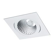 Spot Dicroica Emb. Quadrado Branco Fosco P/AR 111 Ref. MS1088/1 - Bella Luce