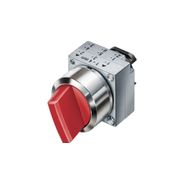 Botão Comutador 3SB3501-2EA21 Metálico 3 Posições Vermelho – Siemens