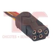 CONECTOR REPARO  RETROVISOR CAMINHAO/ONIBUS 05 VIAS - TC1051787
